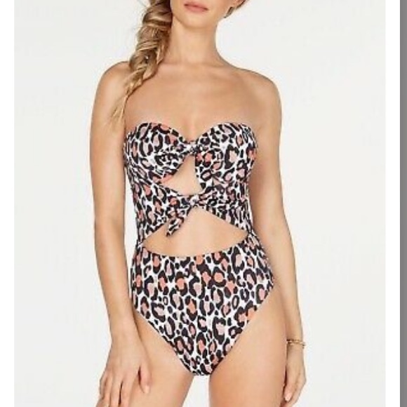 Bar III Other - NWT Bar III leopard run wild monokini